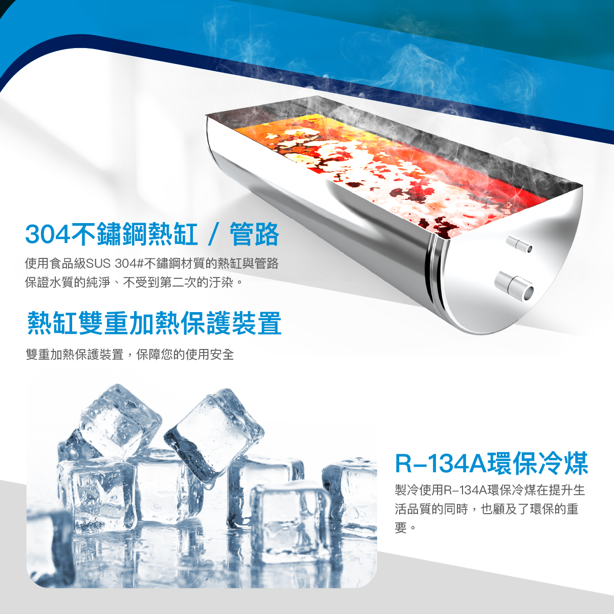 HM-2681 商用冰冷熱飲水機 原廠商品介紹第 2 張