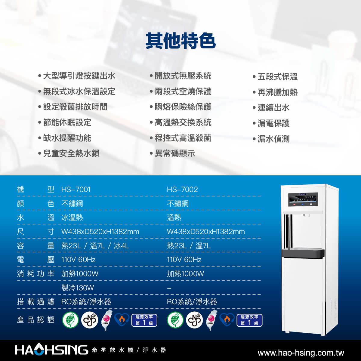 豪星 HS-7001 原廠商品介紹第 6 張